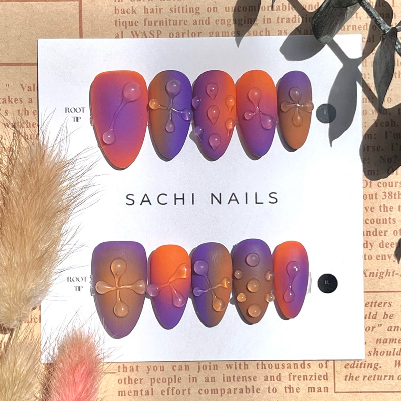 Emboss Press On Nails Premium / Emboss Matte