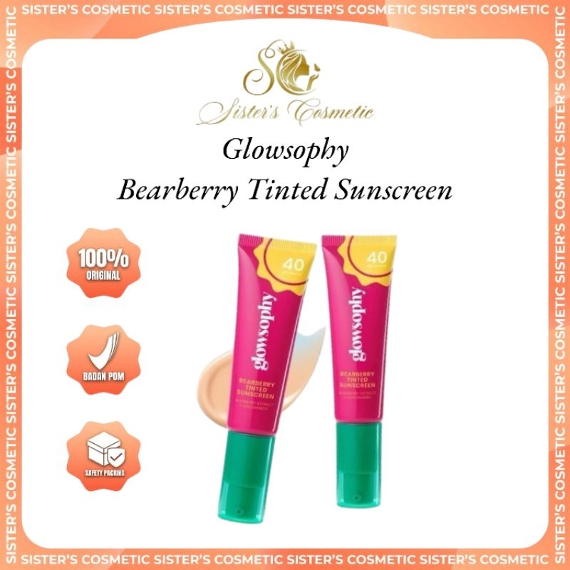 Glowsophy Bearberry Tinted Sunscreen