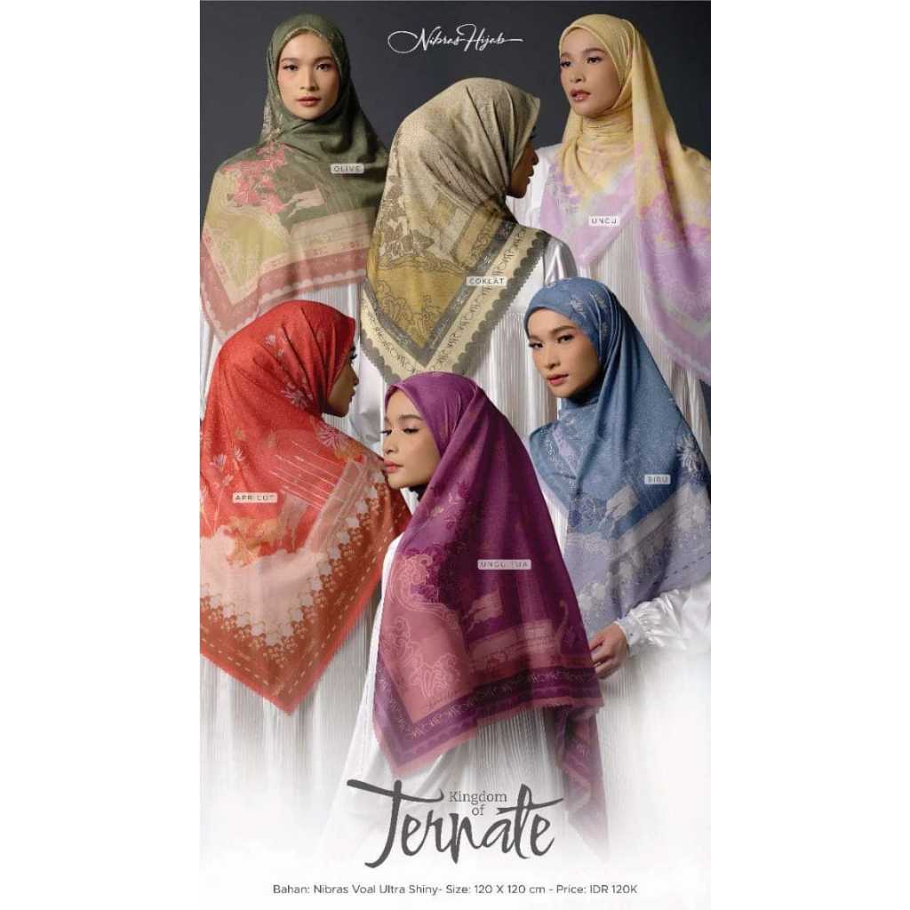 NIBRAS HIJAB TERNATE SCARVES