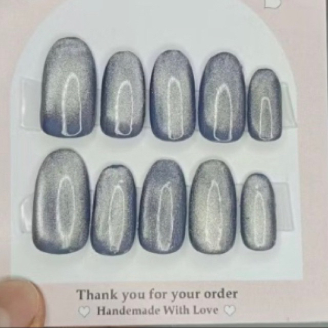 Press On Nail Full Cat Eye