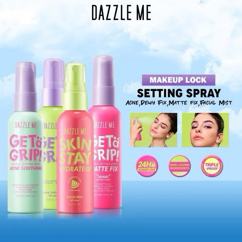 [NEW] DAZZLE ME Get a Grip! Makeup Setting Spray