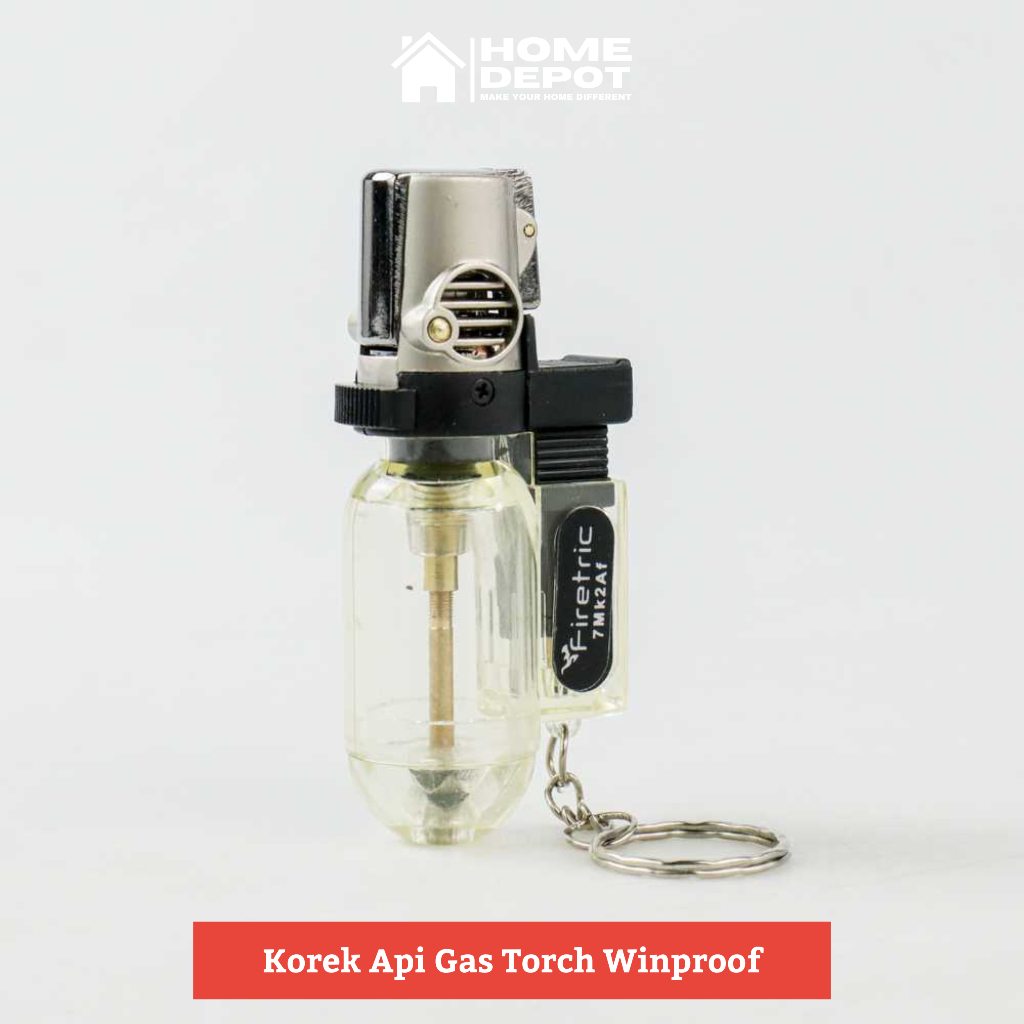 Korek Api Gas Powerful Micro Torch Flame Pioneer Windproof