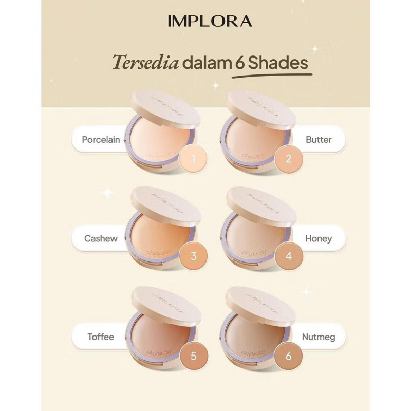 TERMURAH IMPLORA DAY TO DAY TWO WAY CAKE REFILL