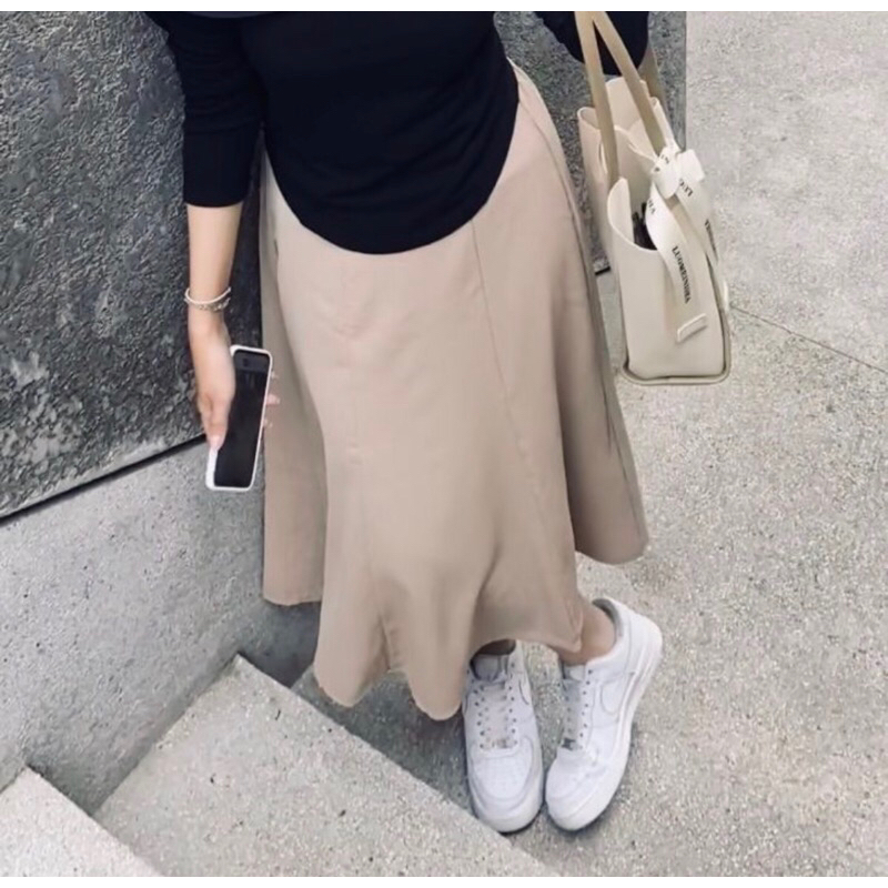 Preloved | rok 3/4 cream