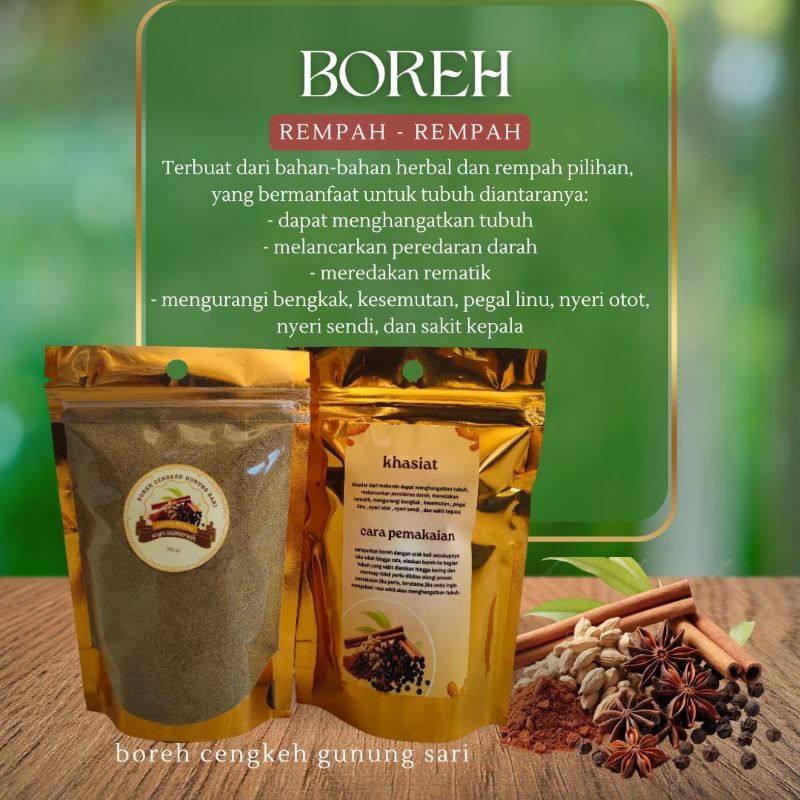 SERBUK BOREH BALI