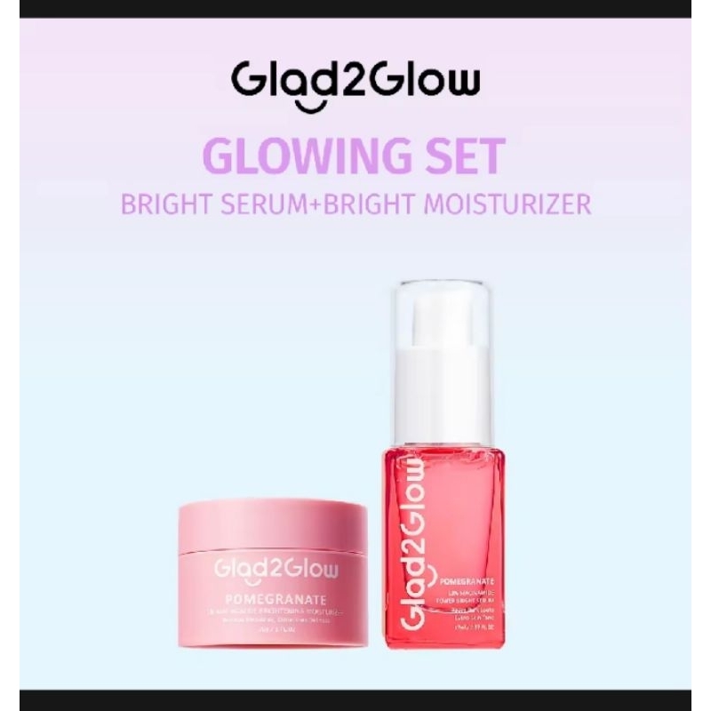 TERMURAH GLOWING SET GLAD2GLOW