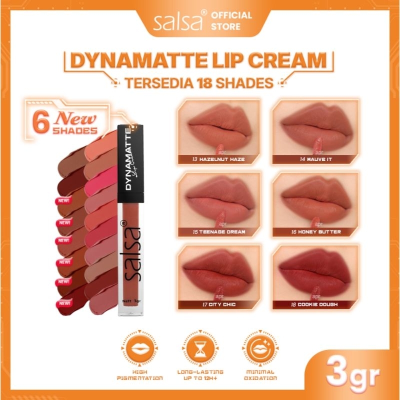Salsa Lip Cream Dynamatte 5gr