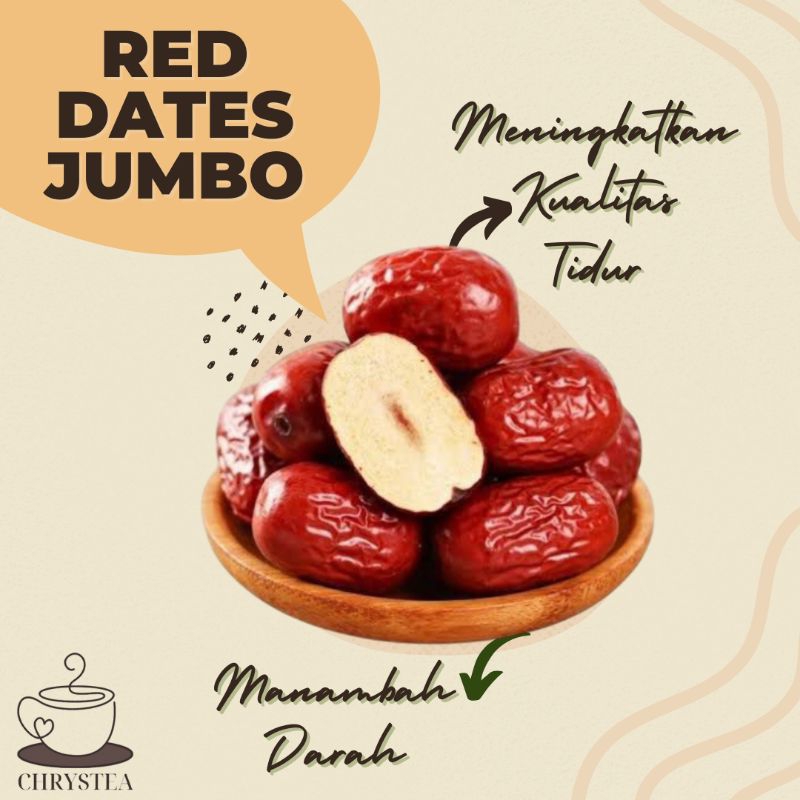 CHRYSTEA || Red Dates / Angco Jumbo 500gr