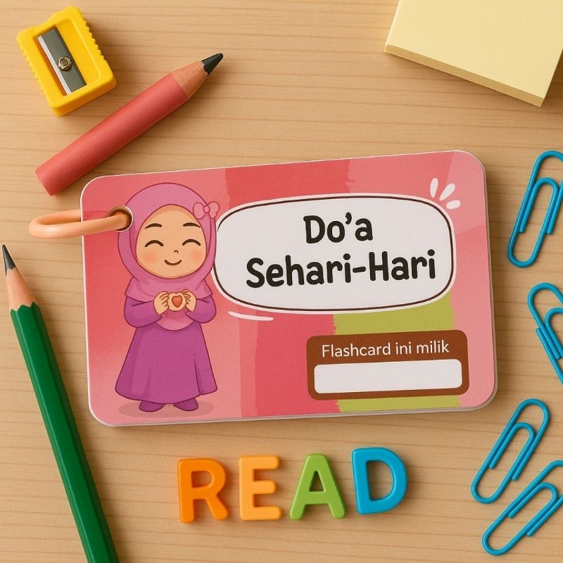 Flash Card Doa Sehari Hari