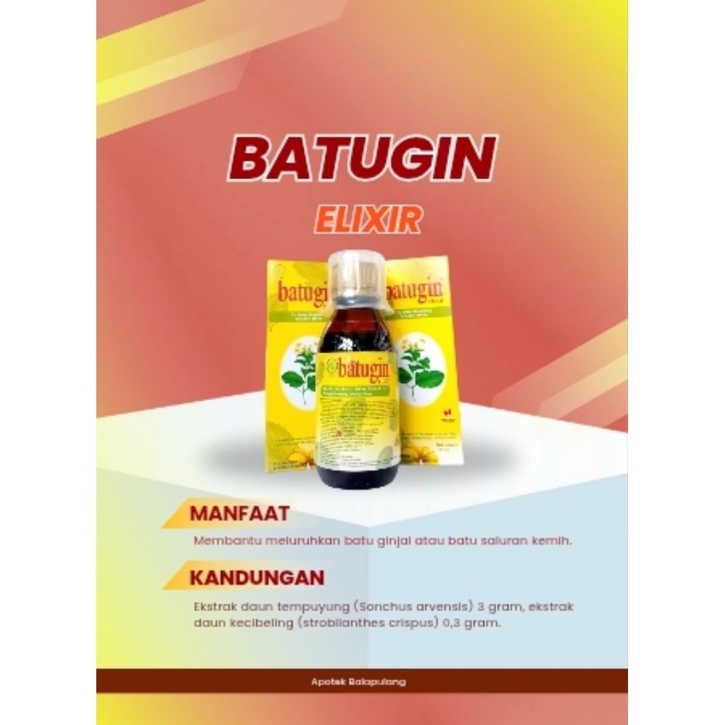 Batugin elixir 120ml/botol