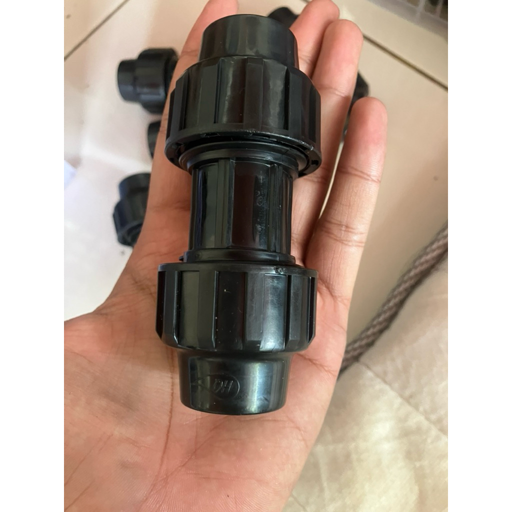 Coupling compression 1/2 inch