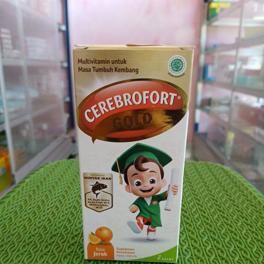 Cerebrofort Gold Rasa Jeruk