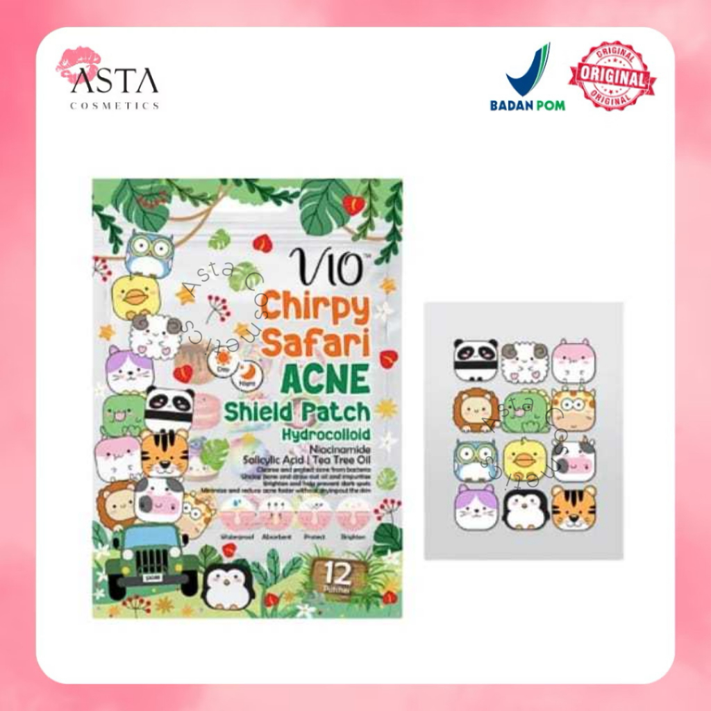 VIO ACNE PATCH SHIRPY SAFARI 12 PATCH