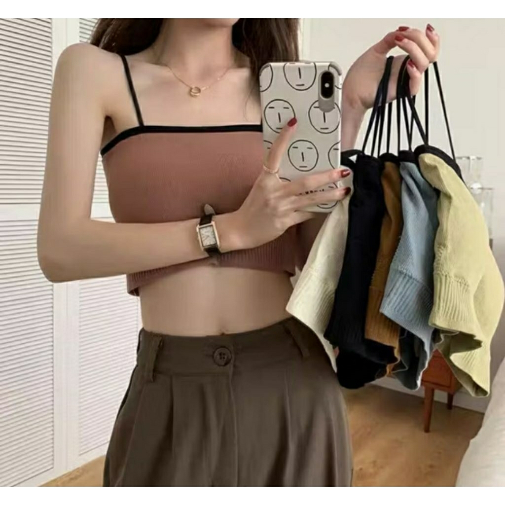 CUCI GUDANG Bundle Bralette Rajut Random