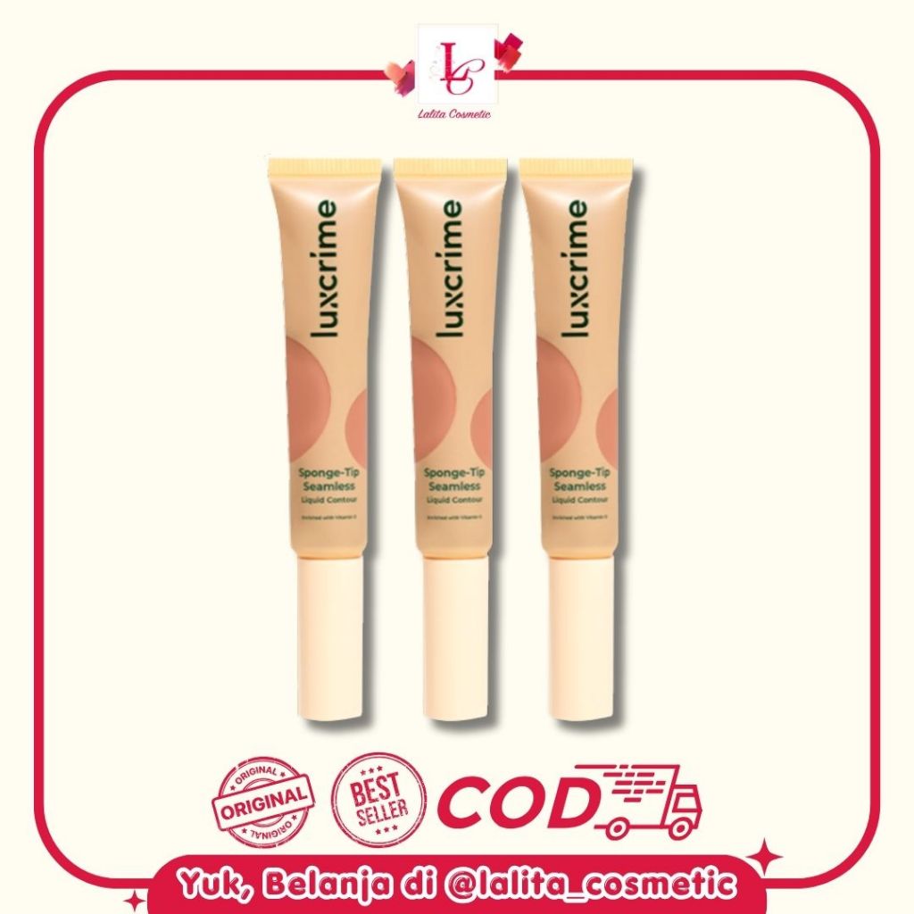 Luxcrime Sponge-Tip Seamless Liquid Contour