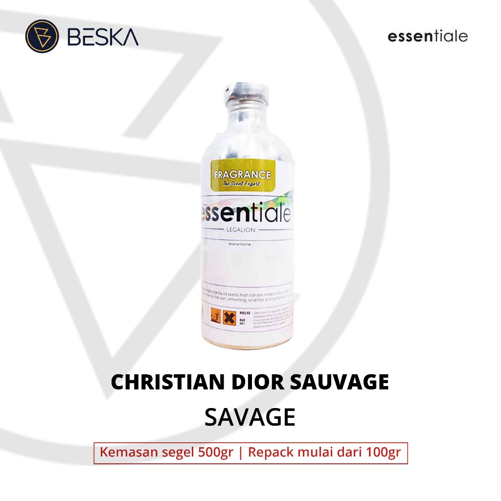 SAVAGE - ESSENTIALE |  REPACK BIBIT PARFUM MURNI