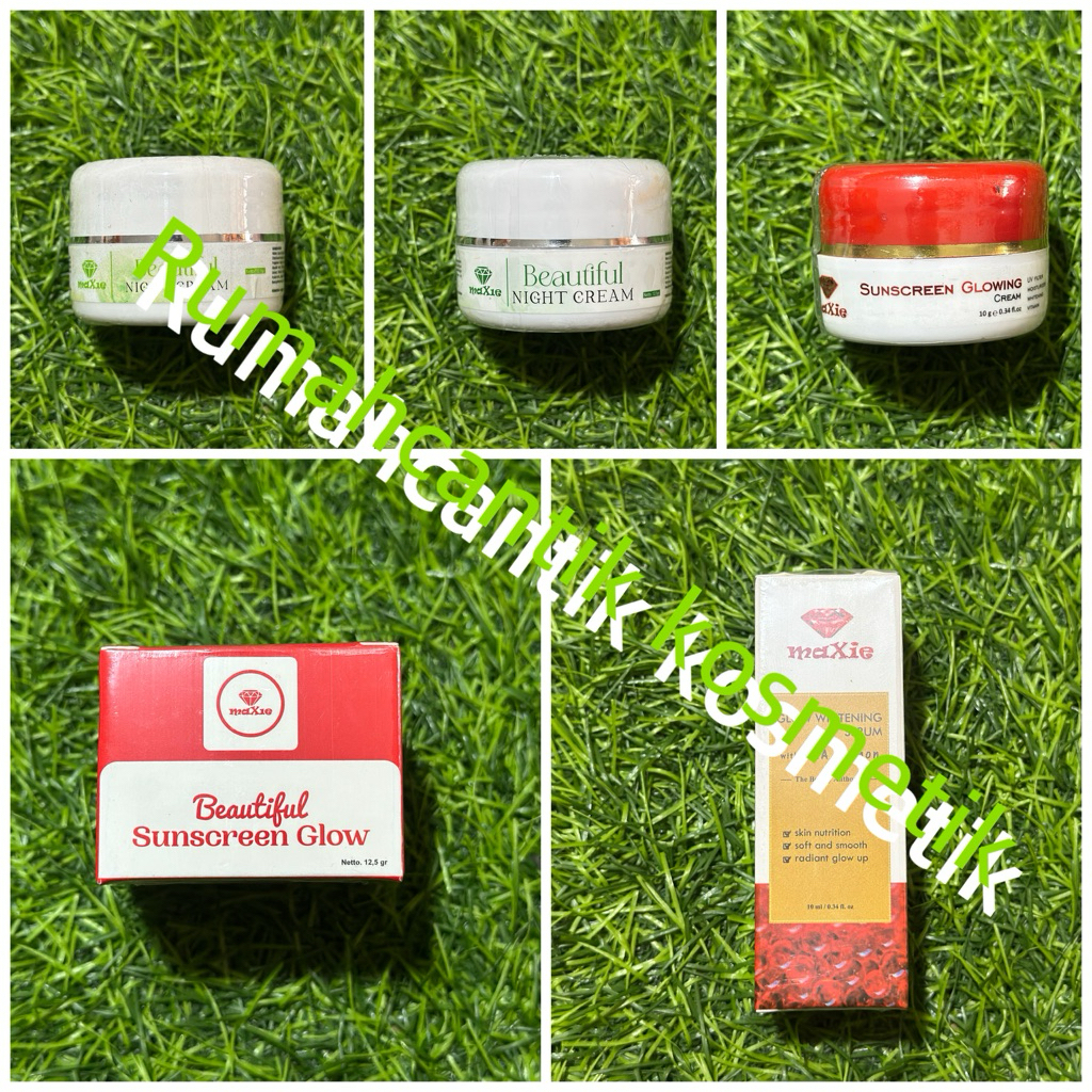 [ BISA COD ] CREAM FLEK, Serum , sunscren Maxie