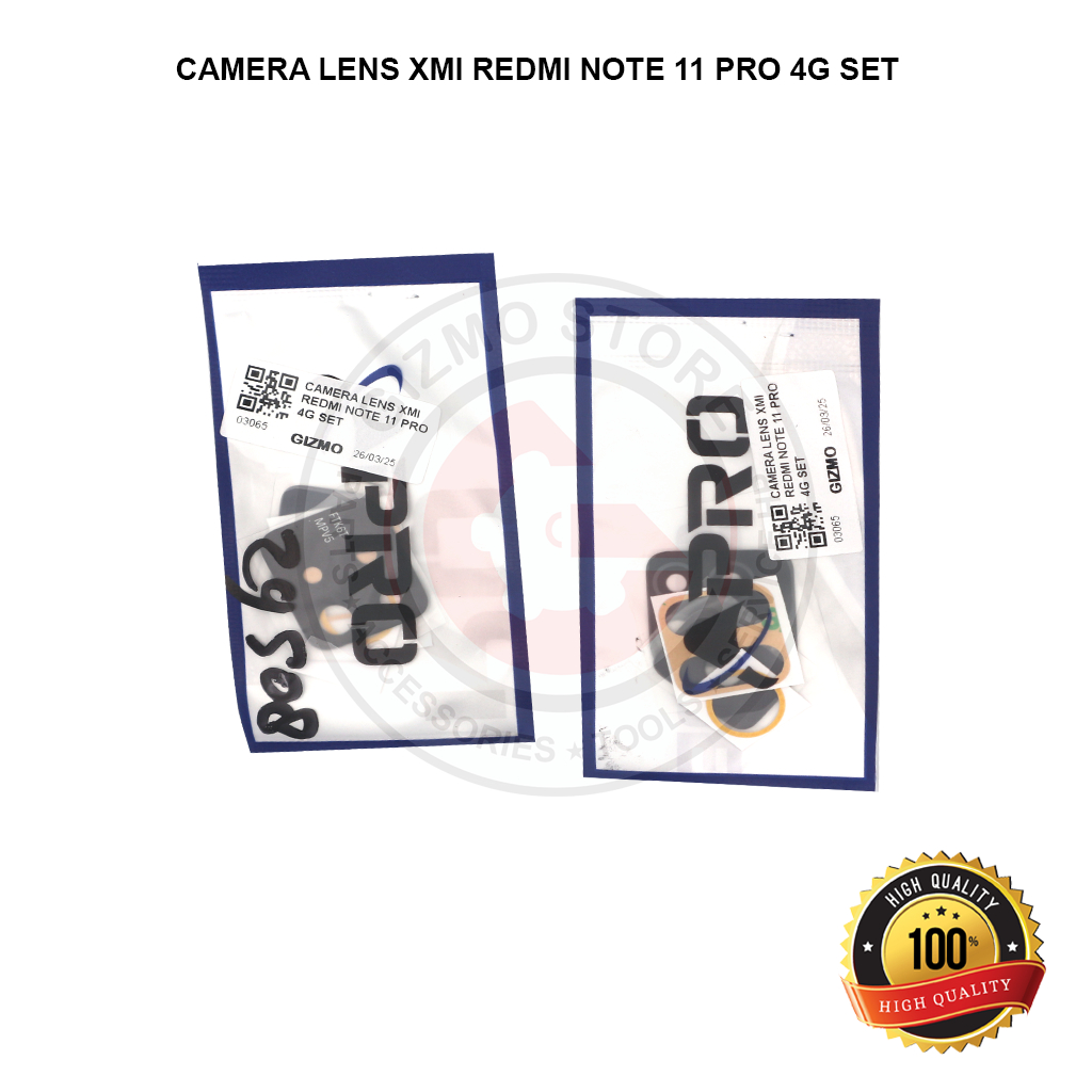 CAMERA LENS XMI REDMI NOTE 11 PRO 4G/5G SET