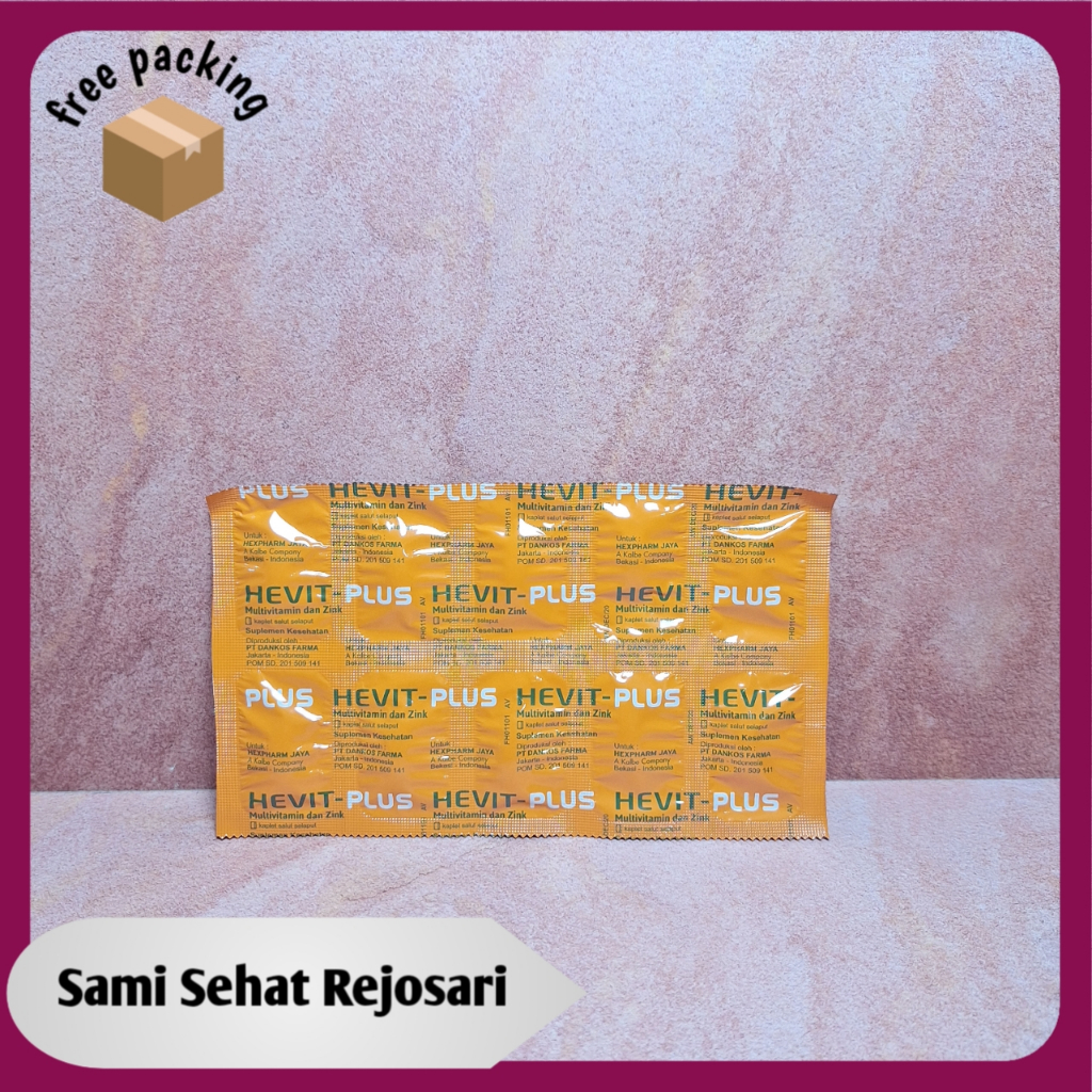 1 STRIP HEVIT-PLUS 10 KAPLET