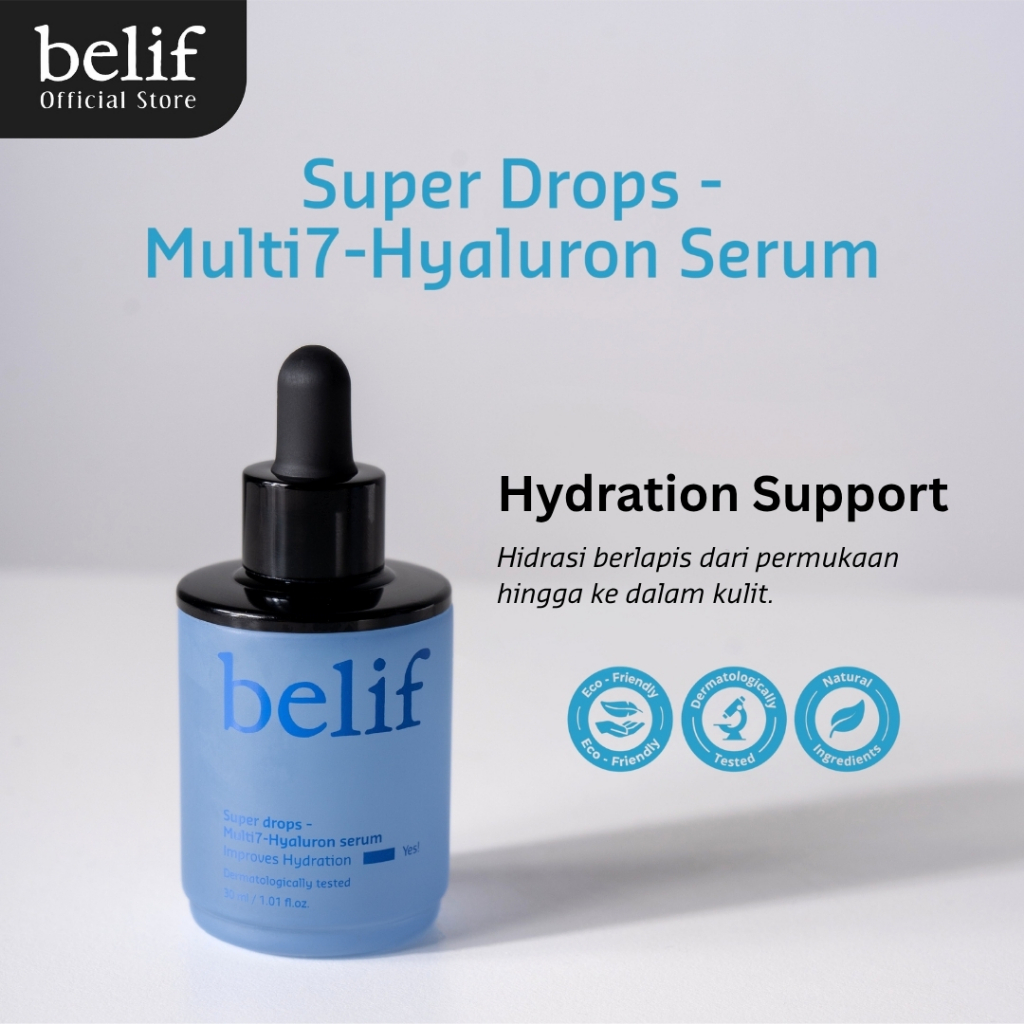 [CLEARANCE] Super Drops - Multi7-Hyaluron Serum 30mL