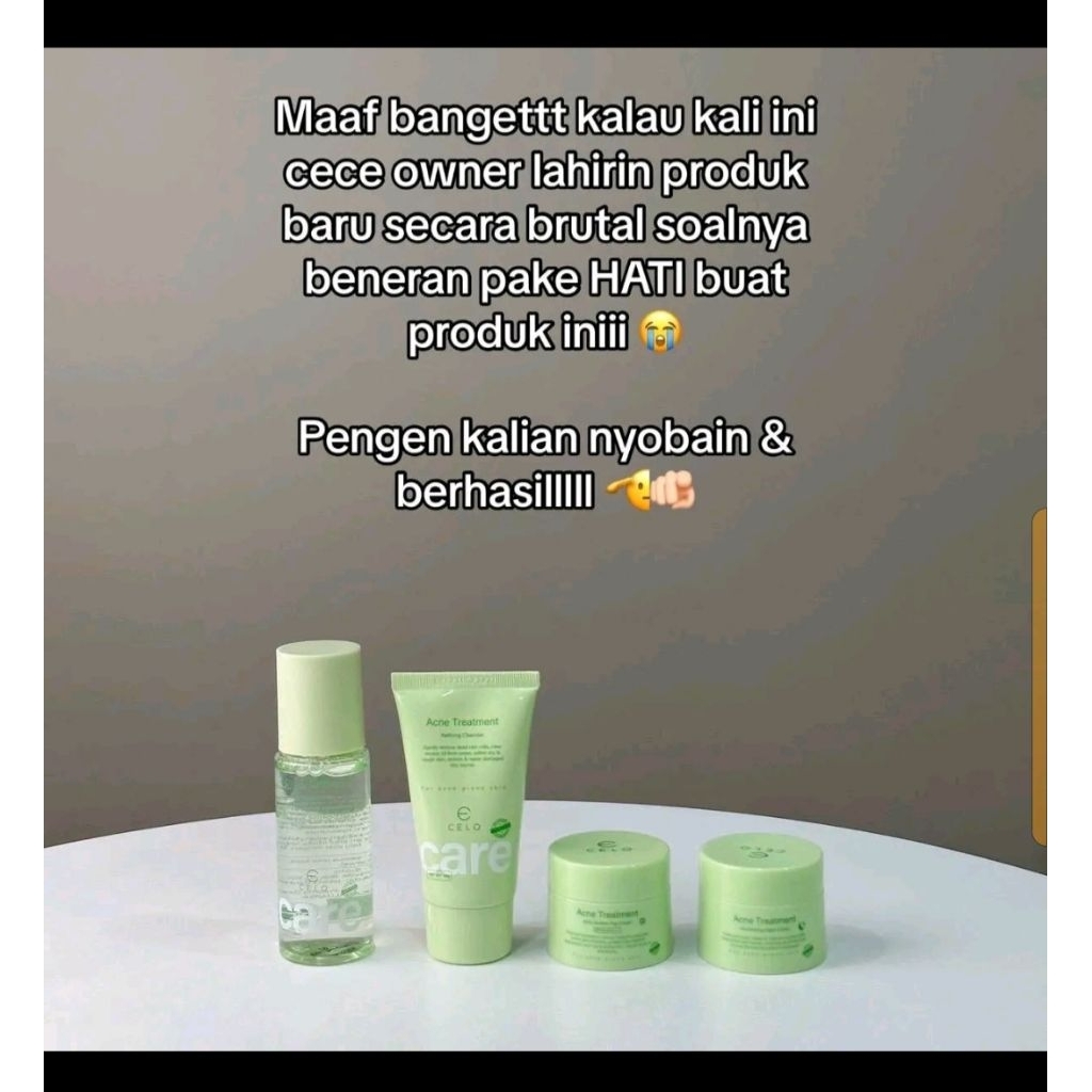 celo skincare set