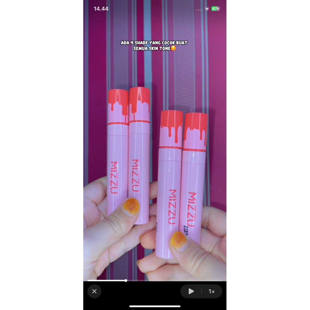 PRELOVED MIZZU LIP GLAZED