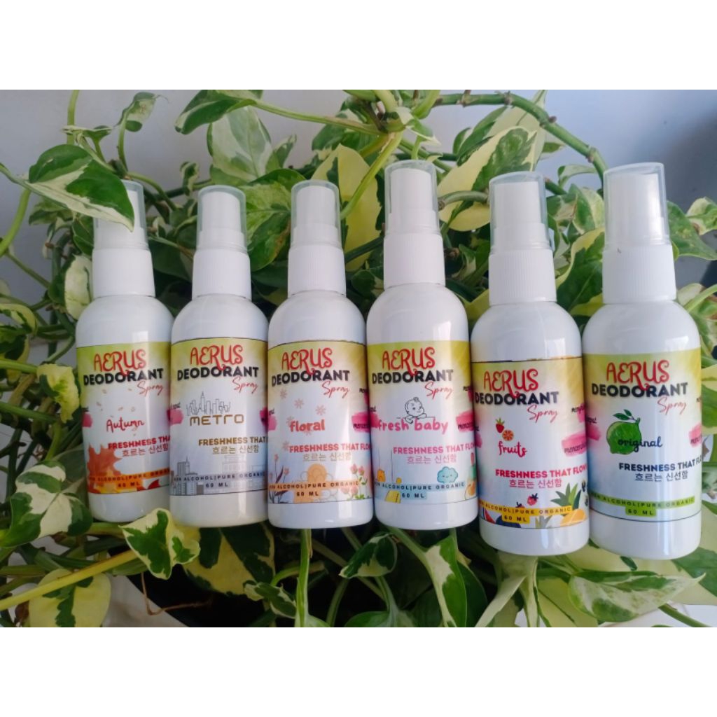 Deodorant spray Aerus