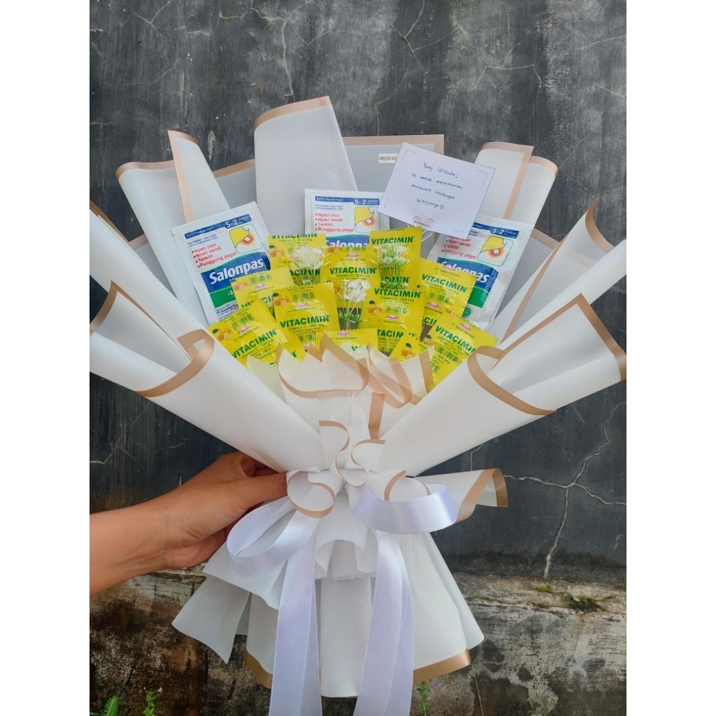 Buket Vitacimin & Salonpas Buket Custom