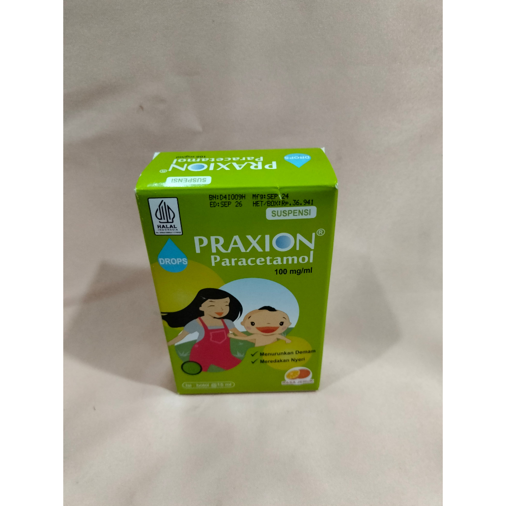 PRAXION DROP RASA JERUK PER BOTOL 15 ML