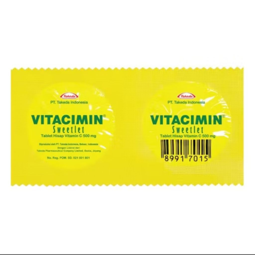 Vitacimin C 1 Strip / 2 Tablet