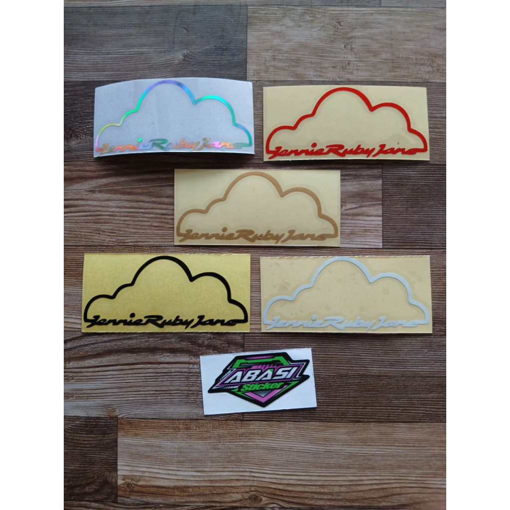 sticker cutting jennie ruby jane
