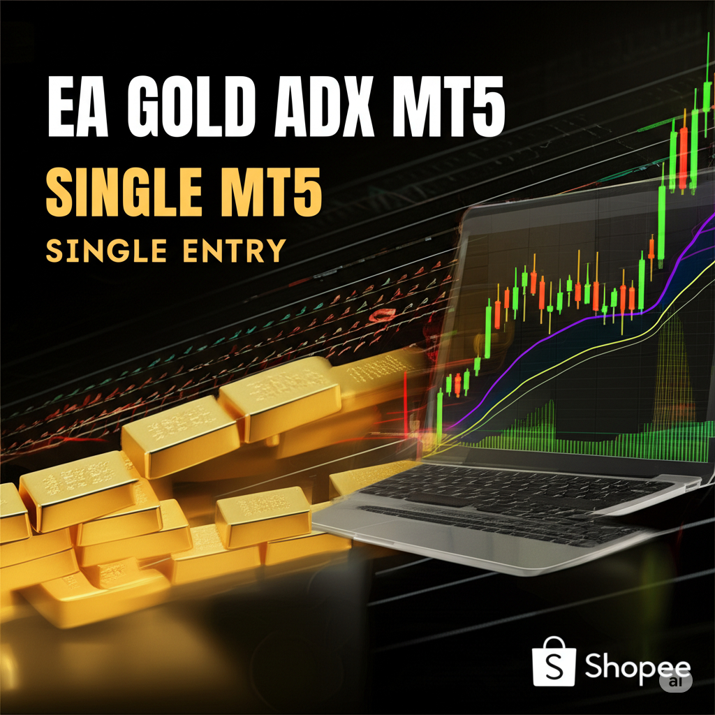 Robot Trading EA Gold ADX MT5 Single Entry