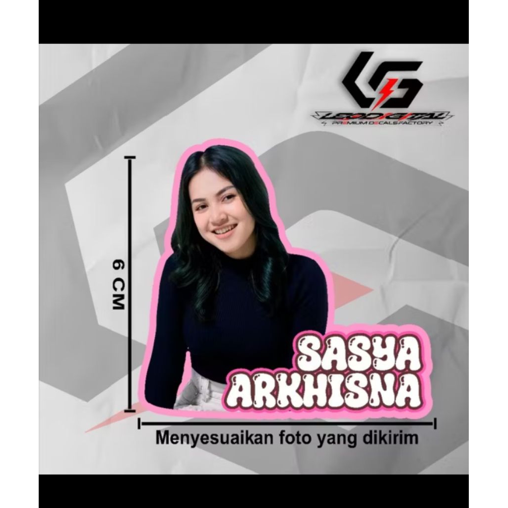 stiker foto