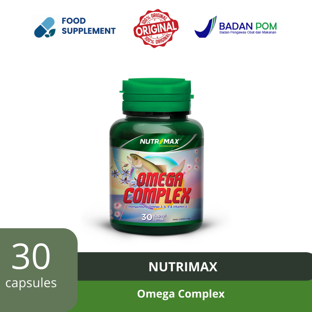 Nutrimax Omega Complex - 30 Softgel