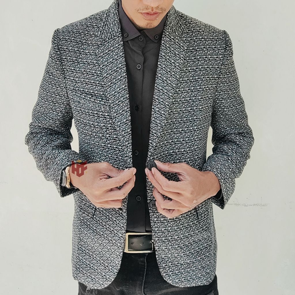 Blazer jas pria