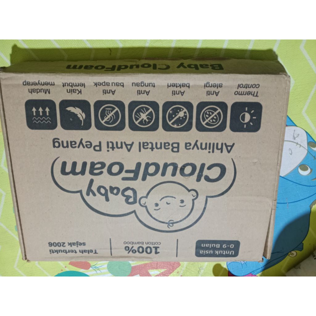 preloved bantal peyang cloundfoam