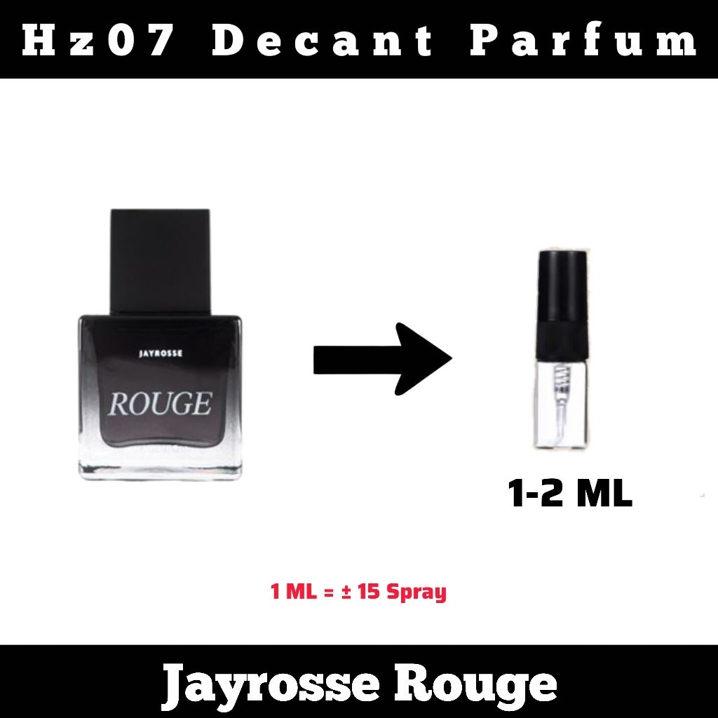 Decant Jayrosse Rouge Eau De Parfum 1 ML & 2 ML