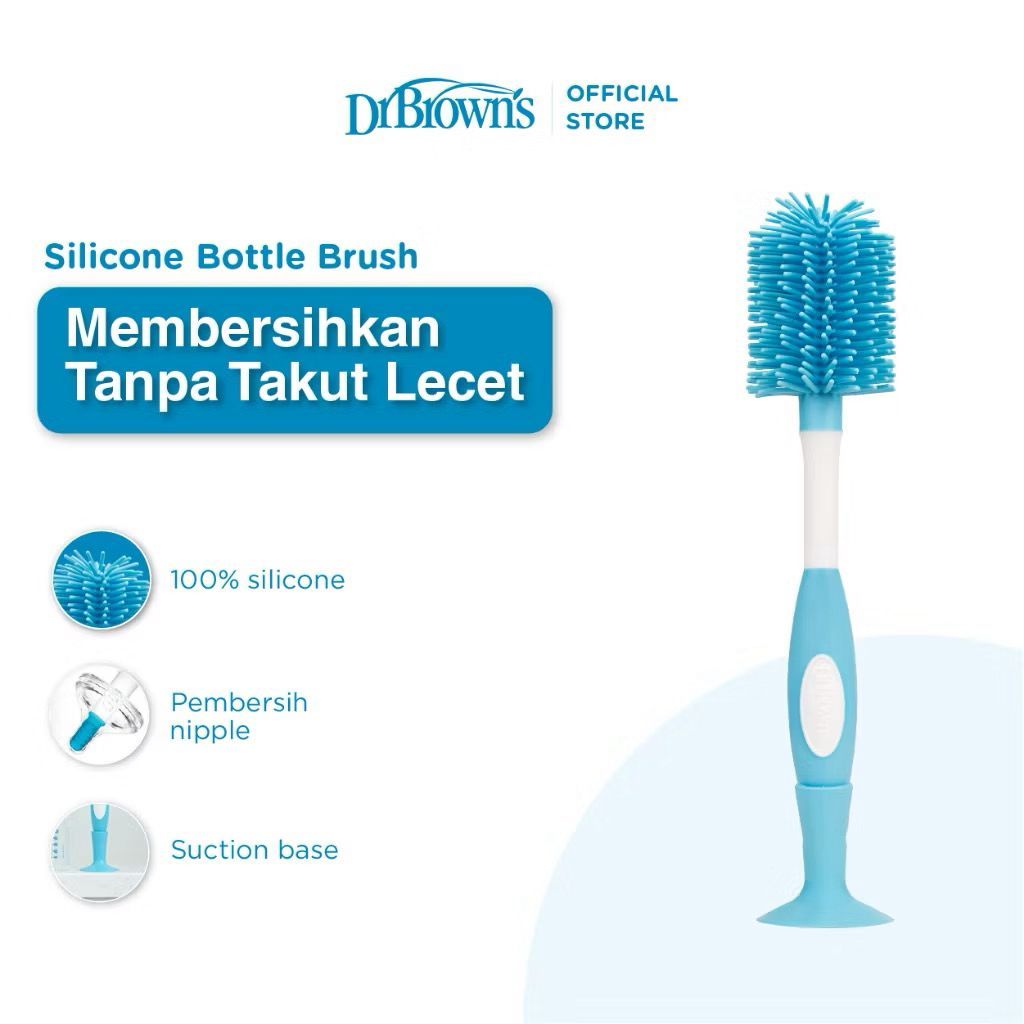 Dr. Brown's Soft Touch Bottle Brush / Sikat Botol