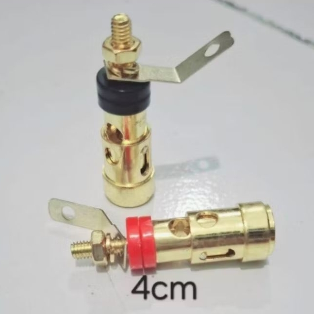 1 set Binding post gold pencet 4CM speaker