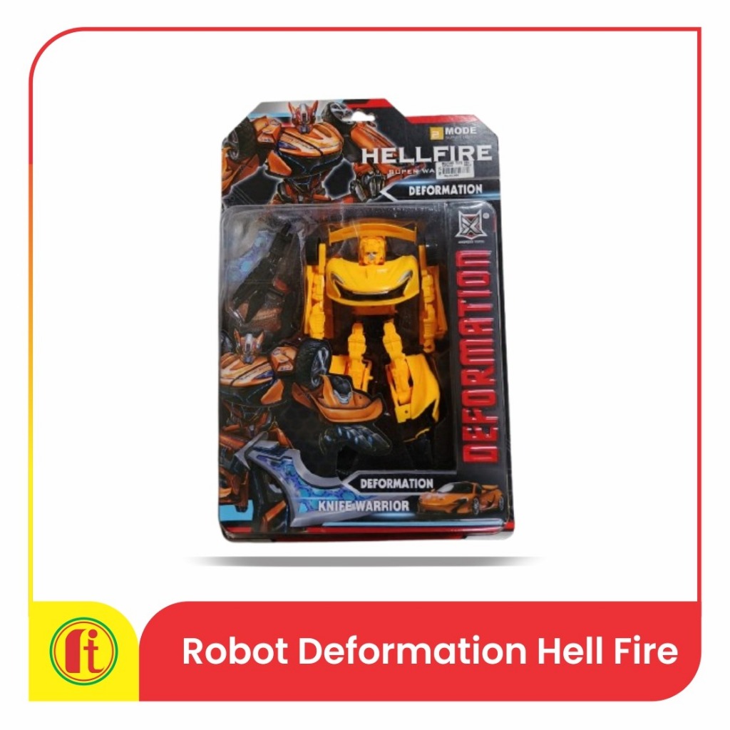 Mainan - Robot Deformation Hell Fire