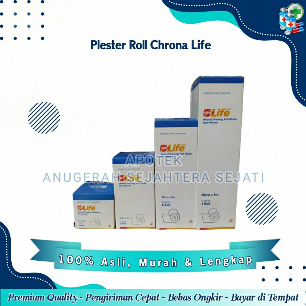 PLESTER ROLL CHRONA LIFE / SIZE - CHRONA