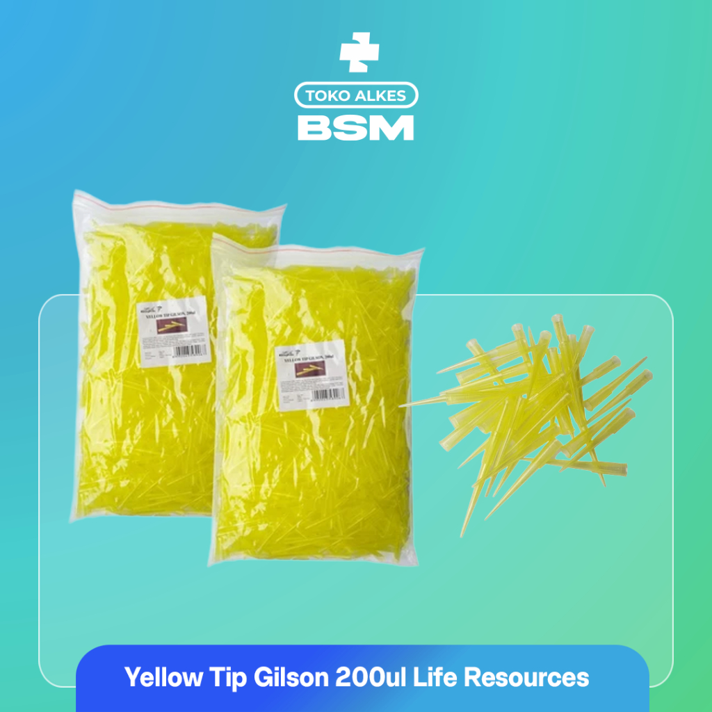BSM - Yellow Tip Gilson 200ul Life Resources