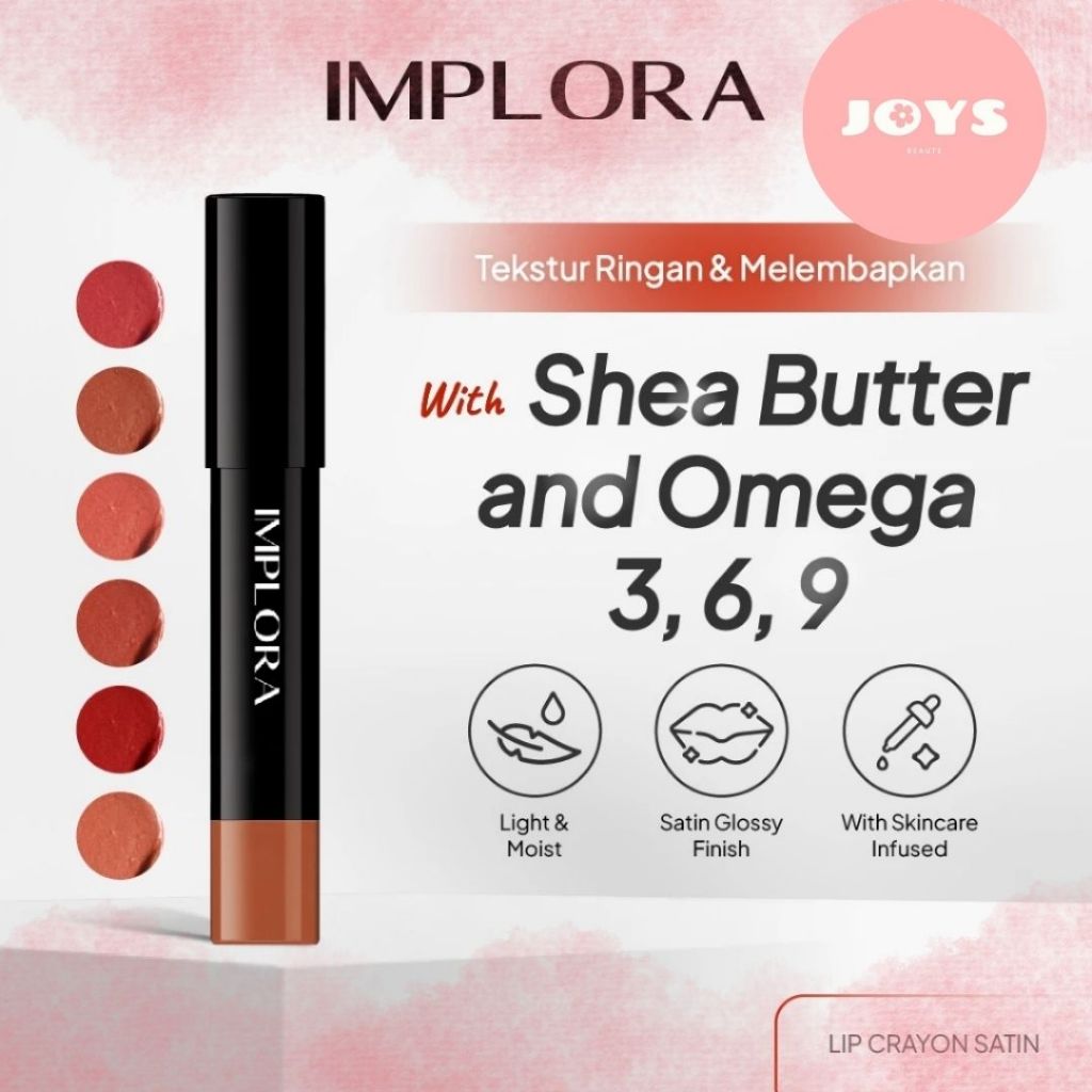 Implora Lip Satin Crayon