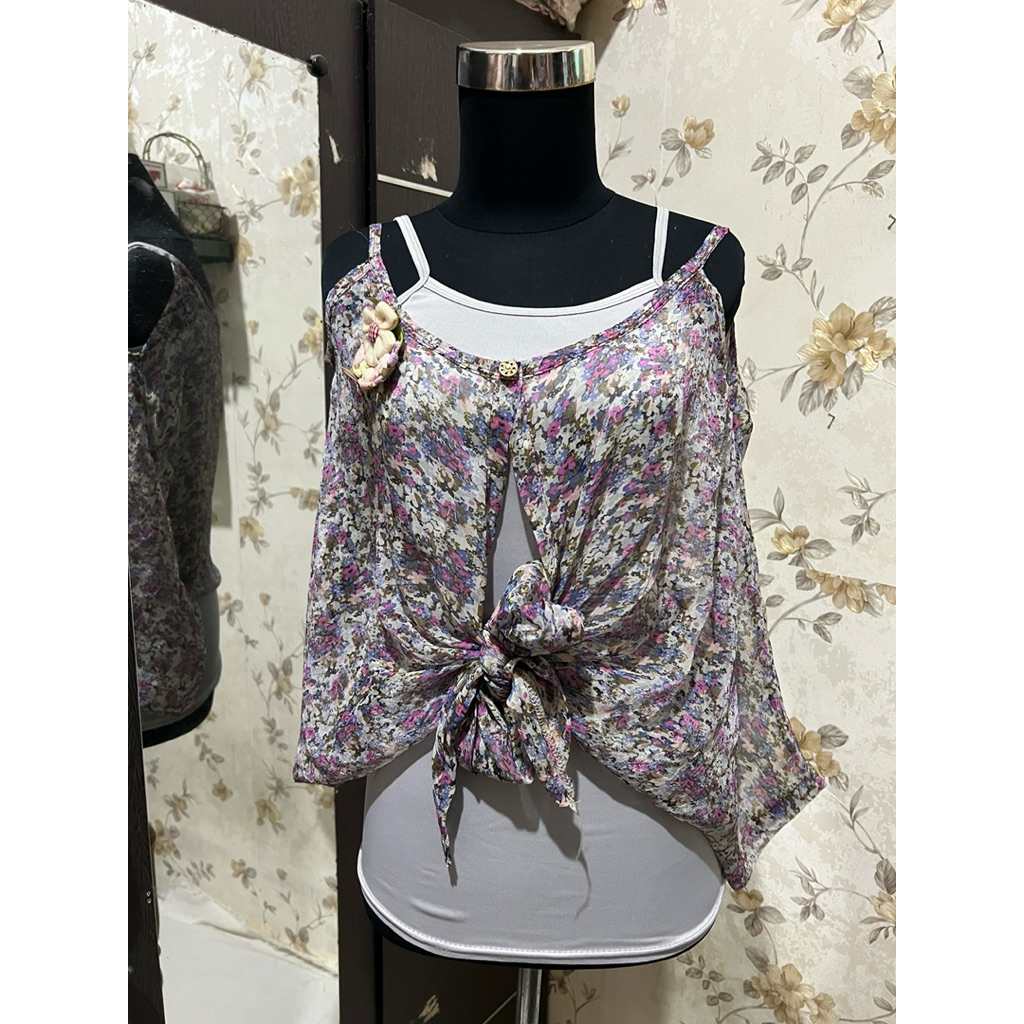 Summer Floral Blouse