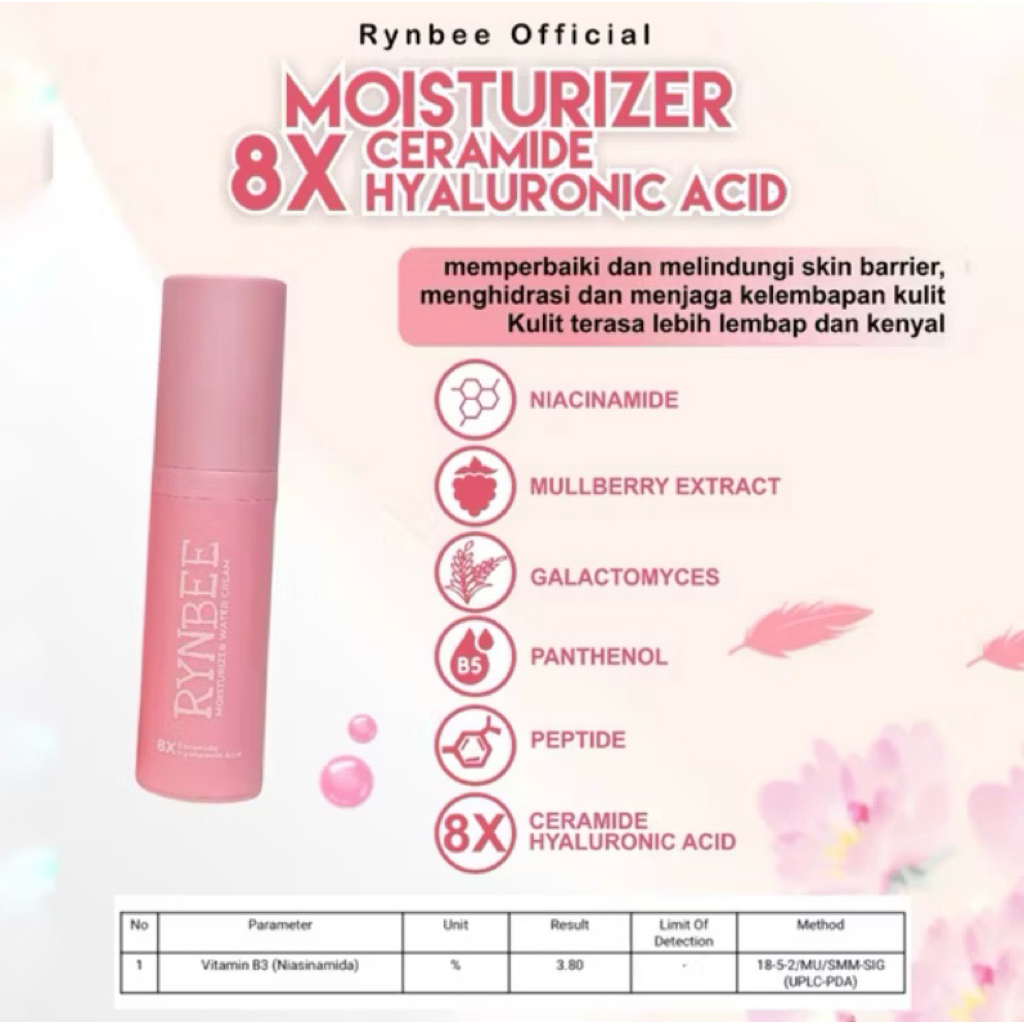 Moisturizer by Rynbee 8x ceramide