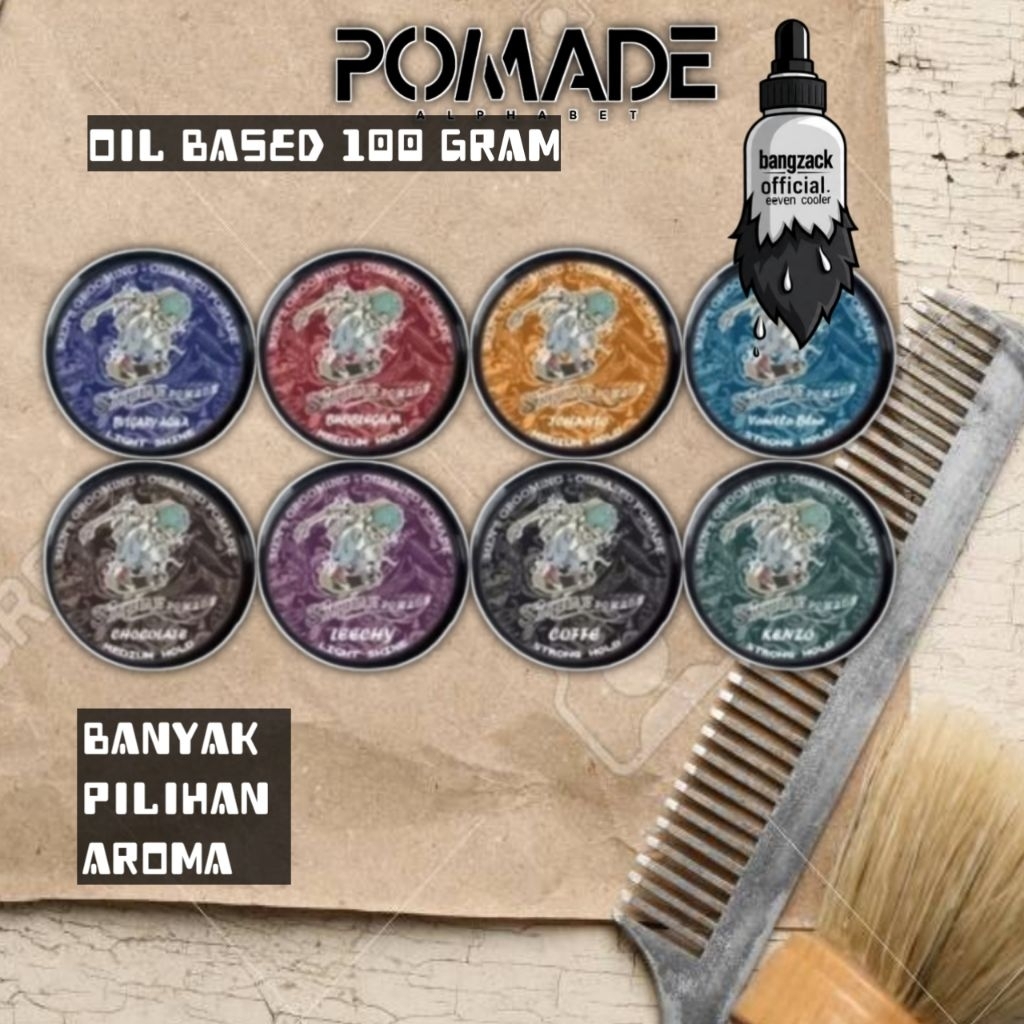 Pomade oilbased 100 gram