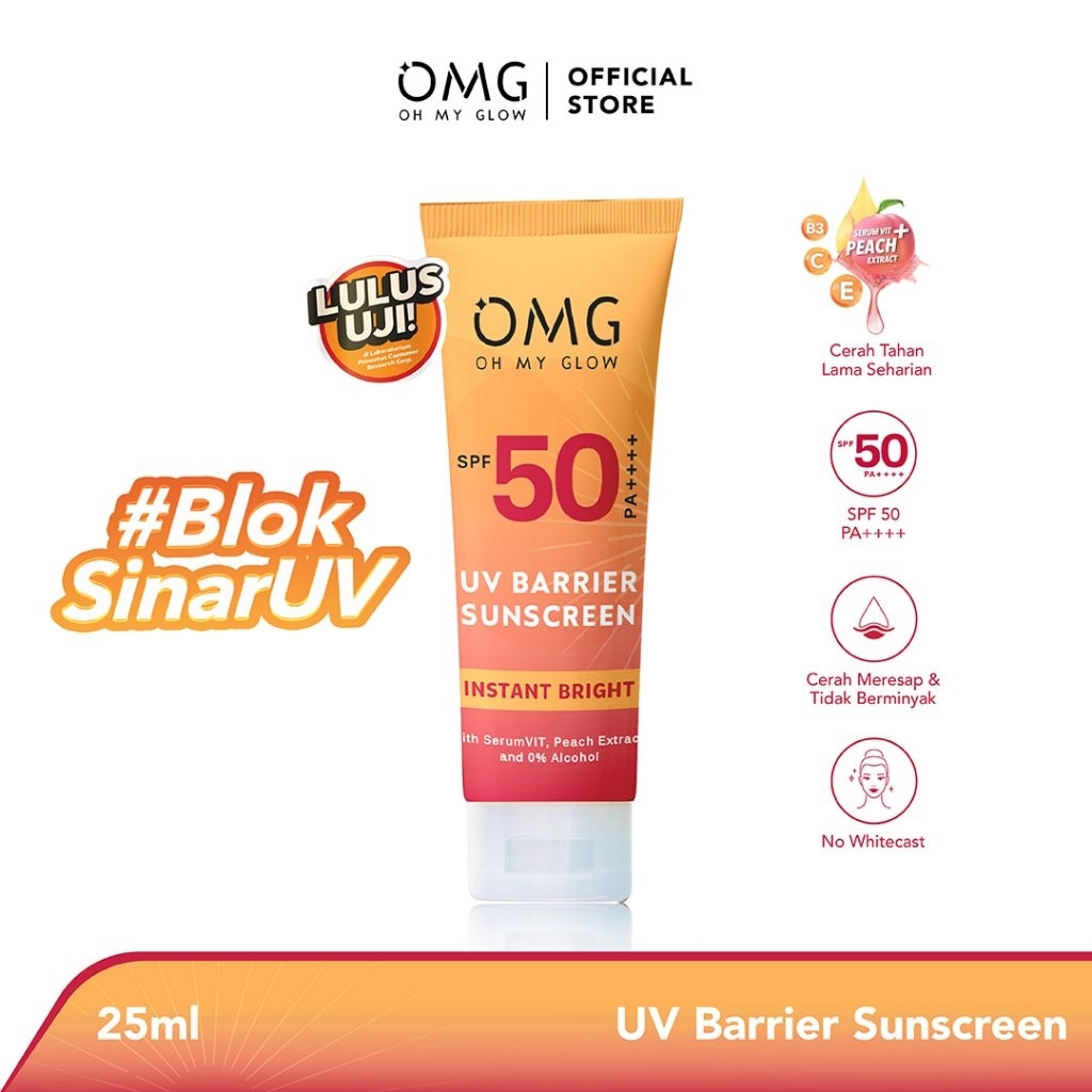 UV Barrier Sunscreen SPF 50 PA++++ 25 ml