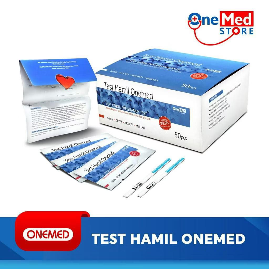 Tes Hamil Onemed Box isi 50strip