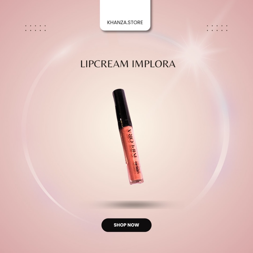 [Khanza] Implora Lip Cream Matte 2.9g
