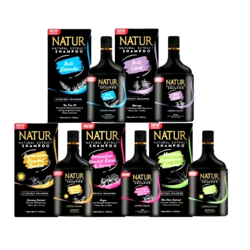 NATUR SHAMPOO 80ML | 140ML
